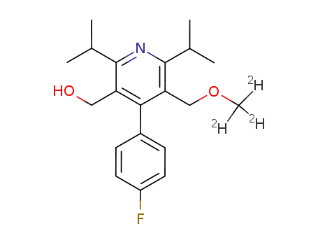 (4-(4-fluorophenyl)-2,6-diisopropyl-5-[(d3-methoxy)methyl]pyridin-3-yl)methanol