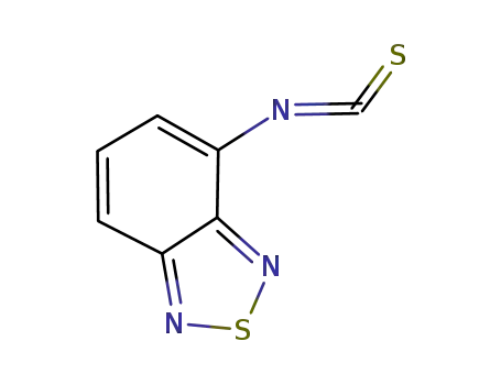 Molecular Structure of 109029-21-2 (2,1,3-BENZOTHIADIAZOL-4-YL ISOTHIOCYANATE)