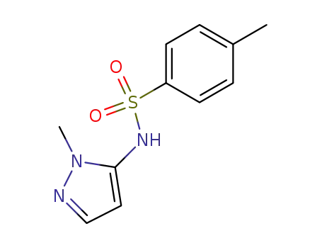 Benzenesulfonamide, 4-methyl-N-(1-methyl-1H-pyrazol-5-yl)-