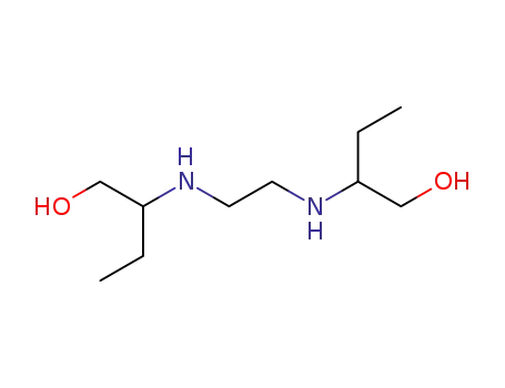 Molecular Structure of 3577-94-4 (2,2'-(Ethylenediimino)di-1-butanol)