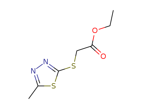 Ethyl 2-((5-methyl-1,3,4-thiadiazol-2-yl)thio)acetate