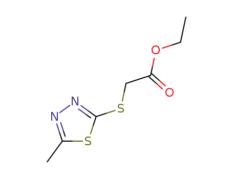 Ethyl 2-((5-methyl-1,3,4-thiadiazol-2-yl)thio)acetate