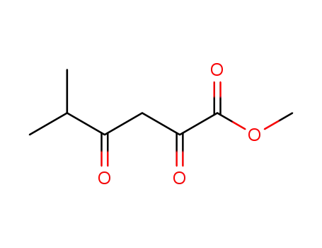 Molecular Structure of 20577-64-4 (methyl 5-methyl-2,4-dioxohexanoate)