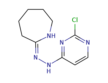 2H-Azepine, 7-[2-(2-chloro-4-pyrimidinyl)hydrazinyl]-3,4,5,6-tetrahydro-