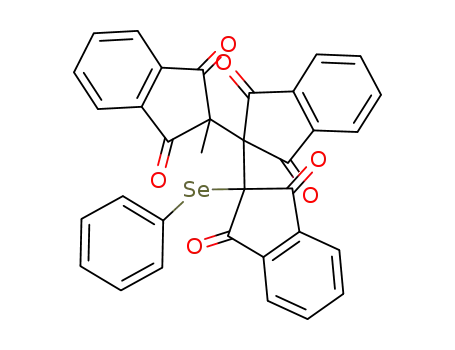 2''-Methyl-2-phenylselanyl-[2,2';2',2'']terindene-1,3,1',3',1'',3''-hexaone