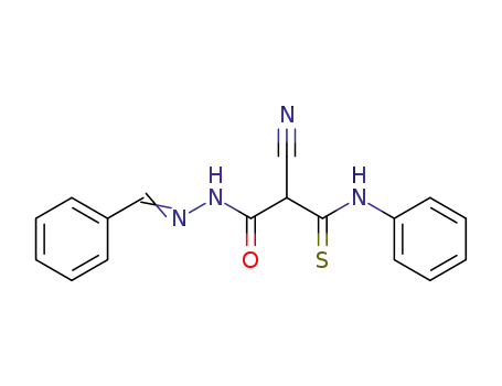 N-phenylcyanomalonothioamic benzylidenehydrazide