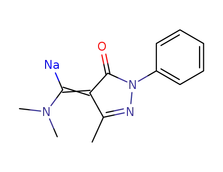 1-phenyl-3-methyl-4-dimethylaminomethylene-5-pyrazolone sodium salt
