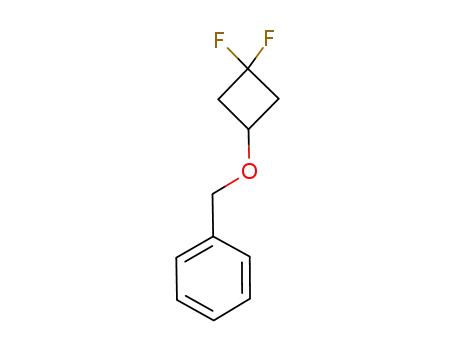 Molecular Structure of 637031-86-8 (((3,3-difluorocyclobutoxy)Methyl)benzene)