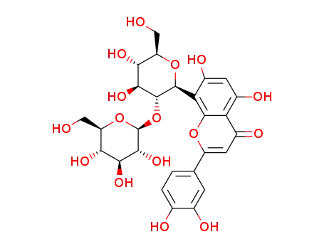 4H-1-Benzopyran-4-one,2-(3,4-dihydroxyphenyl)-8-(2-O-b-D-glucopyranosyl-b-D-glucopyranosyl)-5,7-dihydroxy-