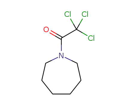 Molecular Structure of 87081-37-6 (1H-Azepine, hexahydro-1-(trichloroacetyl)- (9CI))