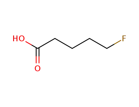 Molecular Structure of 407-75-0 (5-Fluoropentanoic acid)