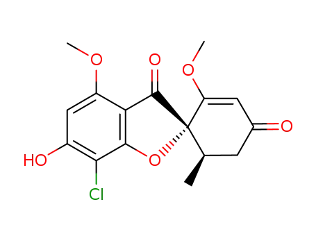 Molecular Structure of 20168-88-1 (6-Demethylgriseofulvin)