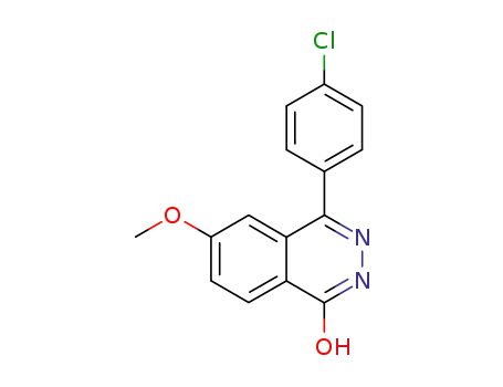 1(2H)-Phthalazinone, 4-(4-chlorophenyl)-6-methoxy-