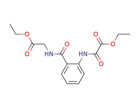 <2-(Ethoxalylamino)benzoyl>aminoessigsaeure-ethylester
