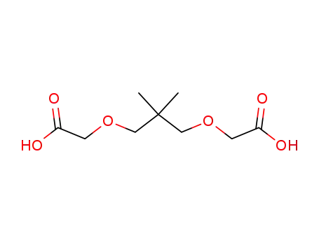 Molecular Structure of 65115-11-9 (5,5-dimethyl-3,7-dioxa-1,9-nonandioic acid)