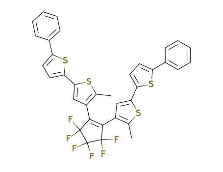 Molecular Structure of 641609-90-7 (C<sub>35</sub>H<sub>22</sub>F<sub>6</sub>S<sub>4</sub>)
