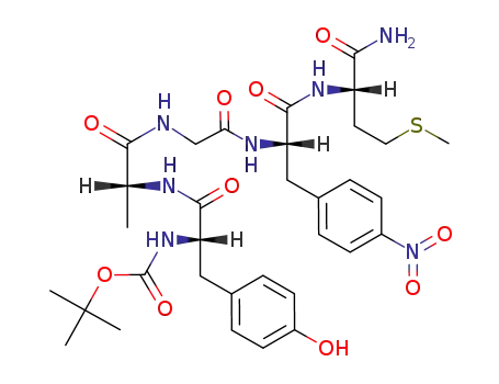 Boc-Tyr-ala-Gly-Nip-Met-NH<sub>2</sub>