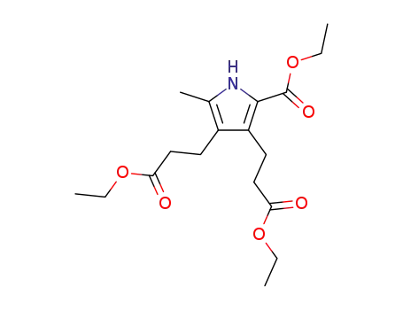 1H-Pyrrole-3,4-dipropanoic acid, 2-(ethoxycarbonyl)-5-methyl-, diethyl
ester