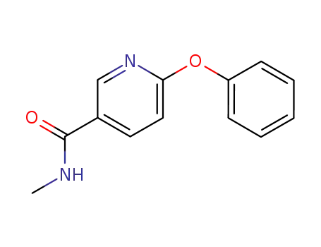 3-Pyridinecarboxamide, N-methyl-6-phenoxy-