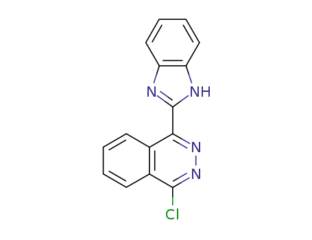 Molecular Structure of 842171-71-5 (Phthalazine, 1-(1H-benzimidazol-2-yl)-4-chloro-)