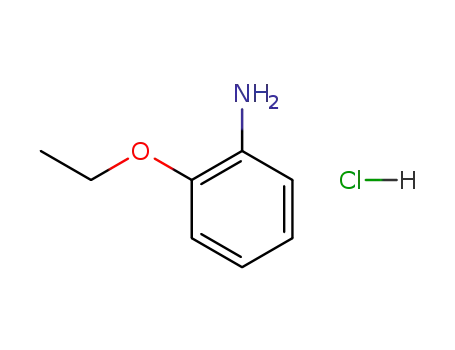 Molecular Structure of 89808-01-5 (O-PHENETIDINE HYDROCHLORIDE)