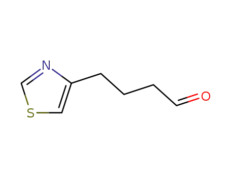 Molecular Structure of 79685-58-8 (4-Thiazolebutanal)