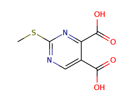 2-(Methylthio)-4,5-pyrimidinedicarboxylic Acid