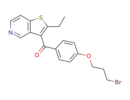 Methanone,
[4-(3-bromopropoxy)phenyl](2-ethylthieno[3,2-c]pyridin-3-yl)-