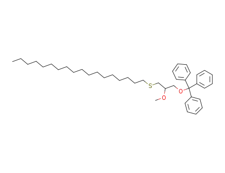 1-S-octadecyl-2-O-methyl-3-O-trityl-rac-thioglycerol