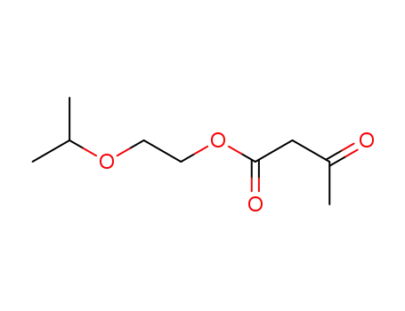 Molecular Structure of 57792-07-1 (3-Oxo-butyric acid 2-isopropoxy-ethyl ester)
