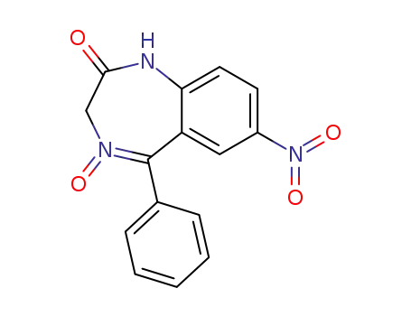 7-nitro-4-oxy-5-phenyl-1,3-dihydro-benzo[<i>e</i>][1,4]diazepin-2-one