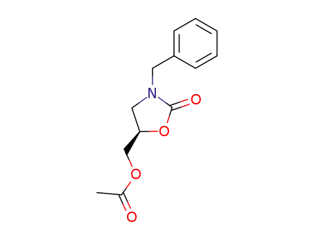 Acetic acid (R)-3-benzyl-2-oxo-oxazolidin-5-ylmethyl ester