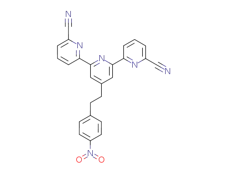4'-<2'''-(4''''-Nitrophenyl)ethyl>-2,2':6',2''-terpyridine-6,6''-dicarbonitrile