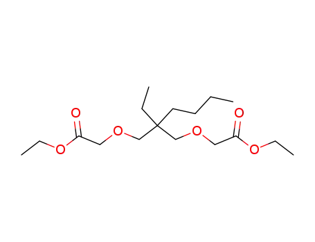 Molecular Structure of 108444-74-2 (diethyl 5-butyl-5-ethyl-3,7-dioxaazelaate)