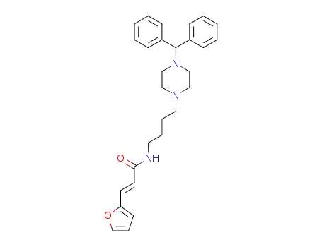 (E)-N-[4-(4-Benzhydryl-piperazin-1-yl)-butyl]-3-furan-2-yl-acrylamide