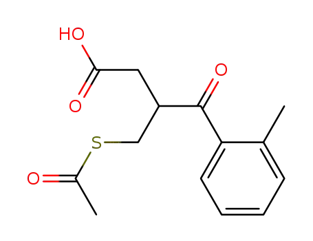 4-acetylthio-3-(2-methylbenzoyl)butyric acid