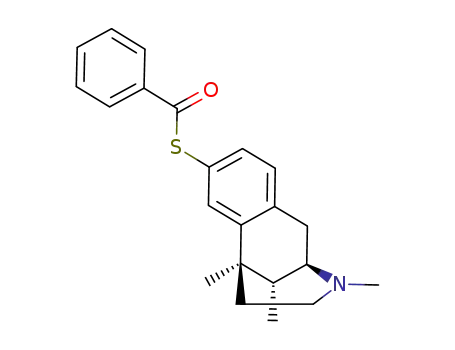Thiobenzoic acid S-((2R,6R,11R)-3,6,11-trimethyl-1,2,3,4,5,6-hexahydro-2,6-methano-benzo[d]azocin-8-yl) ester