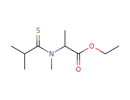 알라닌, N-메틸-N-(2-메틸-1-티옥소프로필)-, 에틸 에스테르