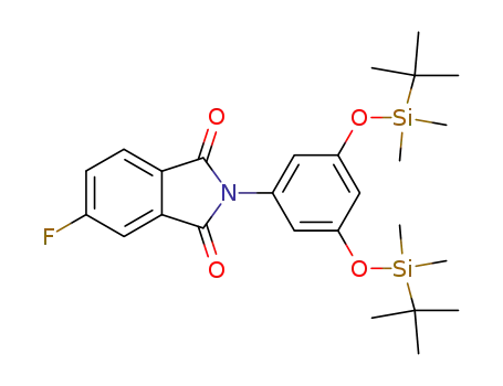 N-[3,5-di(tert-butyldimethylsilyloxy)phenyl]-4-fluorophthalimide
