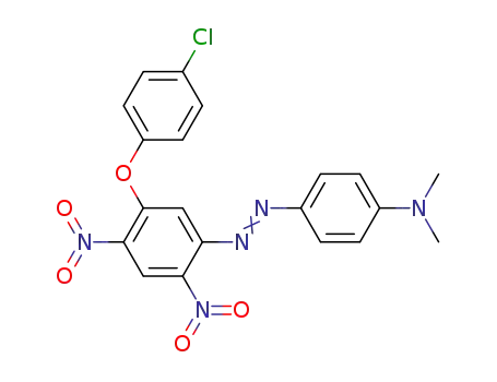 {4-[5-(4-Chloro-phenoxy)-2,4-dinitro-phenylazo]-phenyl}-dimethyl-amine