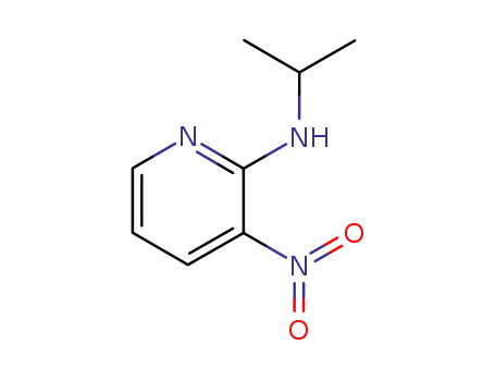 Molecular Structure of 26820-67-7 (N-isopropyl-3-nitropyridin-2-amine)