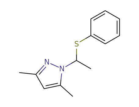 1-(3,5-dimethyl-1H-pyrazol-1-yl)-1-(phenylthio)ethane