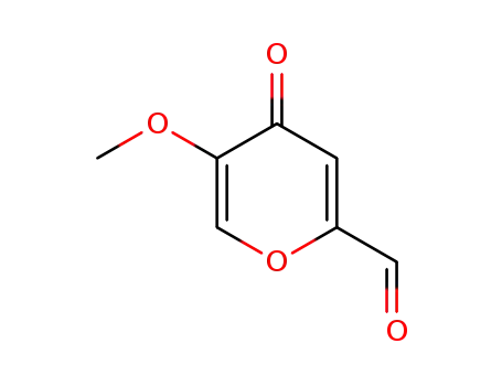 5-methoxy-4-oxo-4H-pyran-2-carbaldehyde