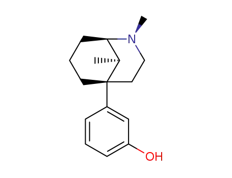 (-)-2,9α-dimethyl-5-(m-hydroxyphenyl)morphan