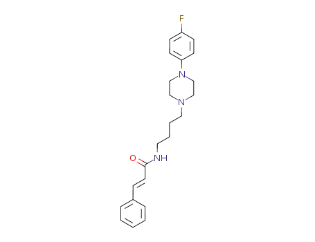 (E)-N-{4-[4-(4-Fluoro-phenyl)-piperazin-1-yl]-butyl}-3-phenyl-acrylamide