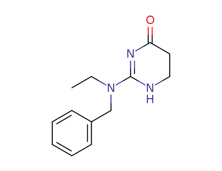 2-(N-Ethyl-N-benzylamino)-5,6-dihydro-4(1H)-pyrimidinon