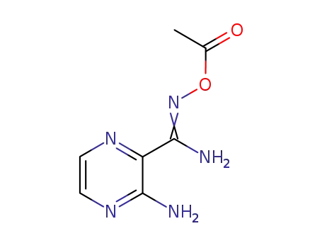 2-aminopyrazine-3-carboxamide O-acetyloxime