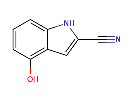 1H-Indole-2-carbonitrile, 4-hydroxy-