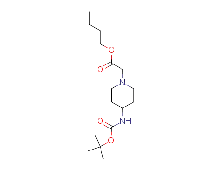 부틸 4-tert-부톡시카르보닐아미노-1-피페리디네아세테이트