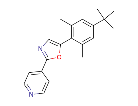 5-(4-t-butyl-2,6-dimethylphenyl)-2-(4-pyridyl)oxazole